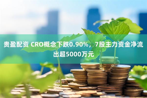 贵盈配资 CRO概念下跌0.90%，7股主力资金净流出超5000万元