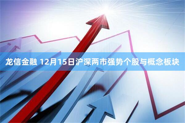龙信金融 12月15日沪深两市强势个股与概念板块